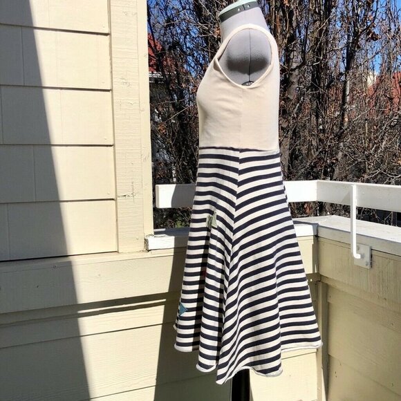 Heel Athens Lab Fish You Well Dress Striped - Picture 2 of 6